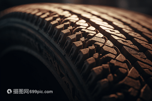 橡膠材質的輪胎